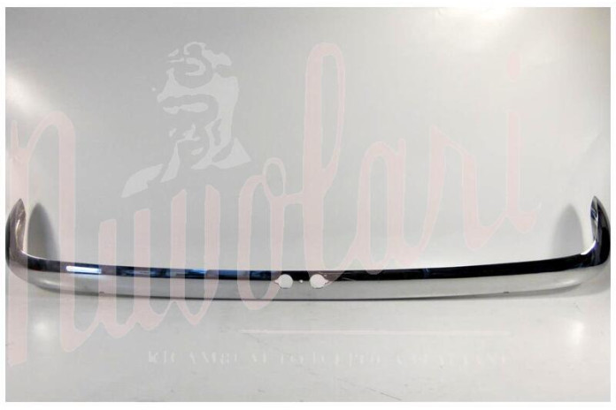 PARAURTI POSTERIORE CROMATO C/FORO TARGA