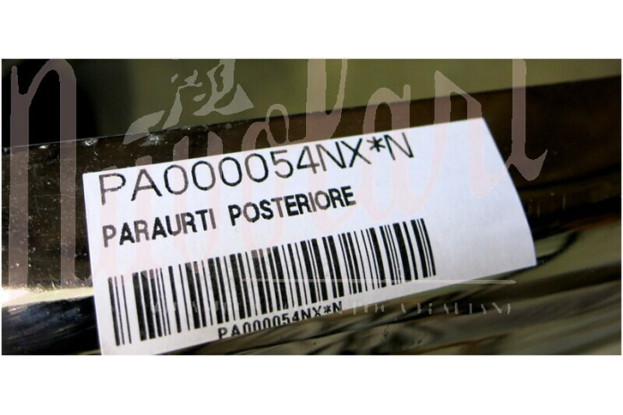 PARAURTI POSTERIORE PER FIAT 1100 EXPORT 