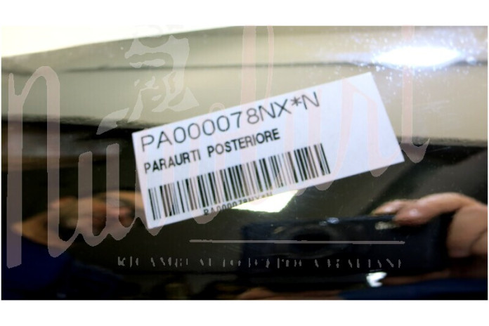 PARAURTI POSTERIORE PER FIAT 1300 