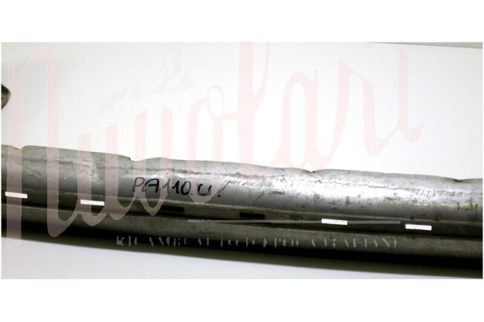 PARAURTI POSTERIORE ALLUMINIO C/GOMMA