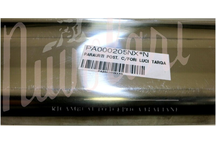 PARAURTI POST. C/FORI LUCI TARGA ROSTRI LARGHI