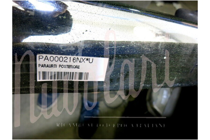 PARAURTI POSTERIORE