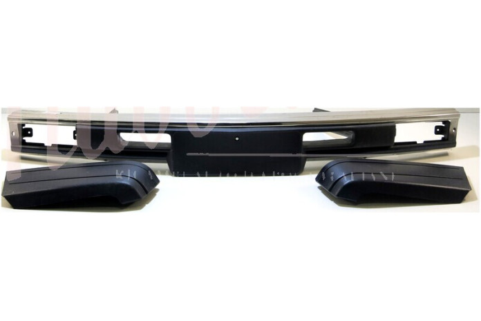 PARAURTI ANTERIORE BLU C/FORI FENDINEBBIA