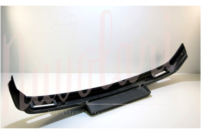 PARAURTI ANTERIORE PLASTICA TARGA GRANDE BORDO GRIGIO