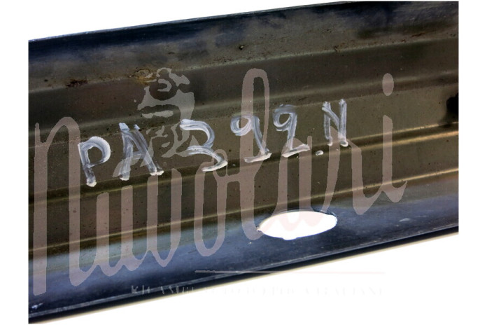 PARAURTI POSTERIORE NERO C/GOMMA