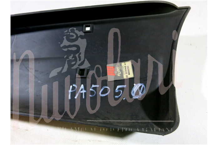 PARAURTI POSTERIORE PLASTICA NERO