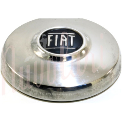 COPPA RUOTA INOX CERCHIO CROMODORA LOGO NERO