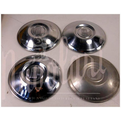 KIT 4 COPPE RUOTE IN ALLUMINIO