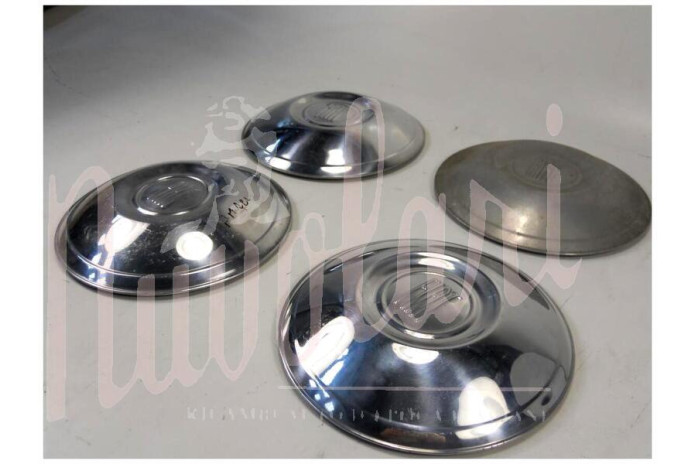 KIT 4 COPPE RUOTE IN ALLUMINIO