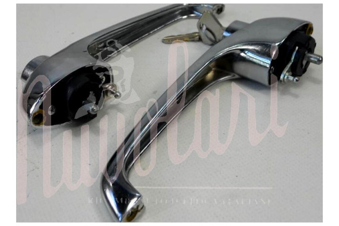 COPPIA MANIGLIE ESTERNECON CHIAVE PER FIAT 500 L 