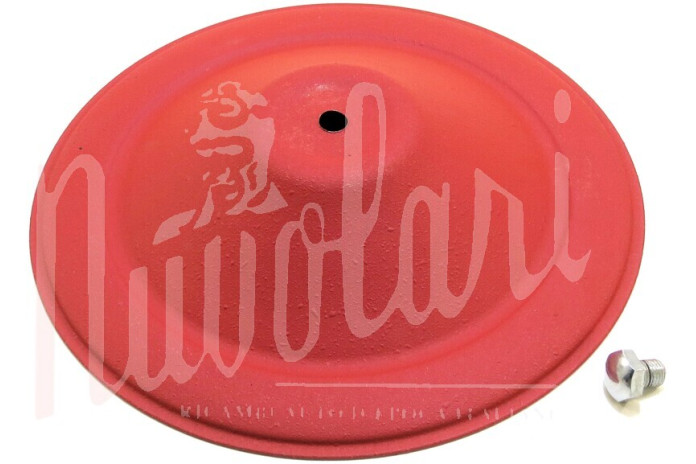 COPPA RUOTA METALLO ROSSA