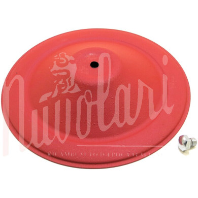 COPPA RUOTA METALLO ROSSA