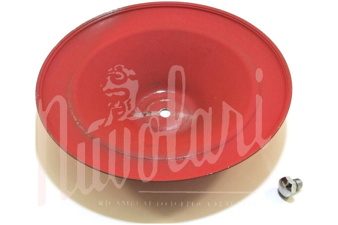 COPPA RUOTA METALLO ROSSA