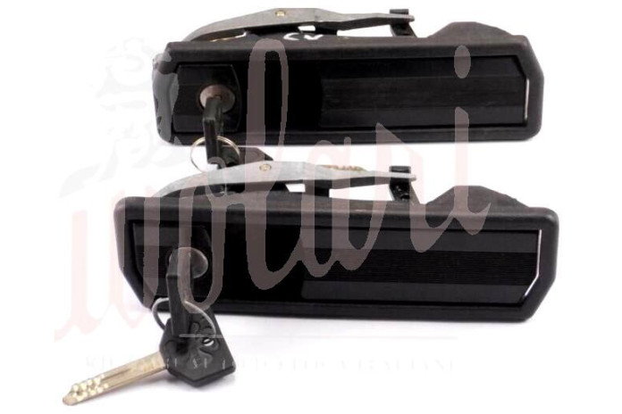 MANIGLIE ESTERNE NERA COPPIA