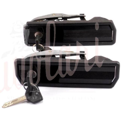 MANIGLIE ESTERNE NERA COPPIA