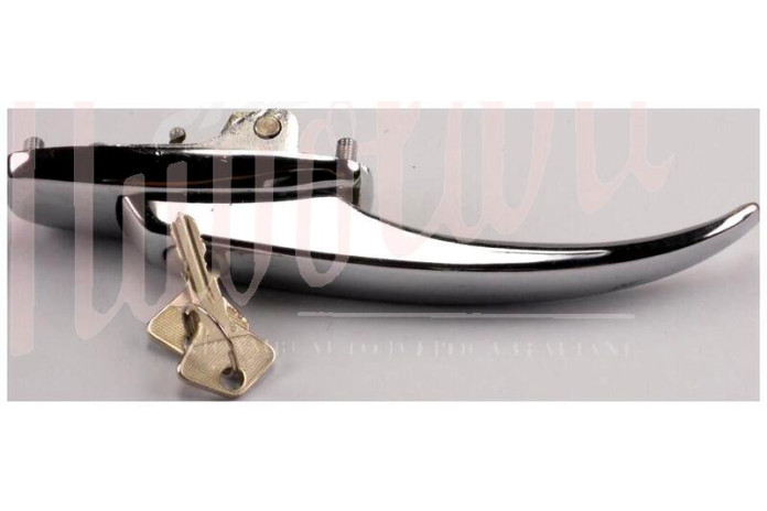 MANIGLIA ESTERNA C/CHIAVE CROMATA