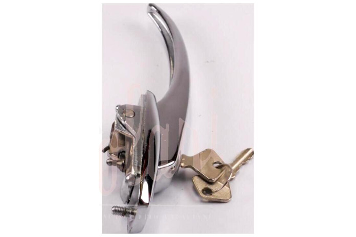 MANIGLIA ESTERNA C/CHIAVE CROMATA