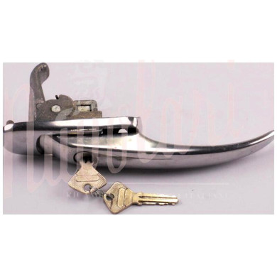 MANIGLIA EST. IN ALLUMINIO C/CHIAVE