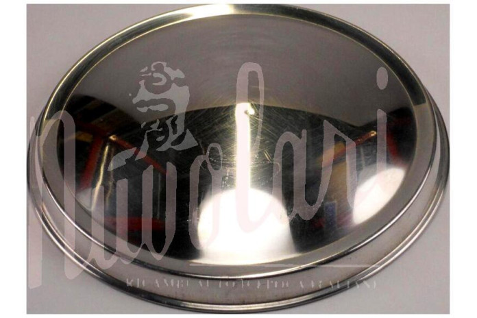 COPPA RUOTA INOX BORDO BASSO