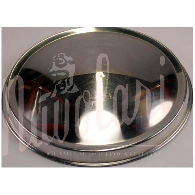 COPPA RUOTA INOX BORDO BASSO