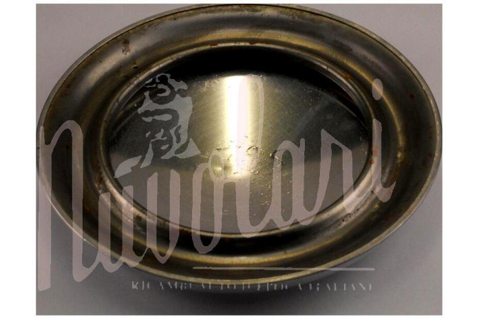 COPPA RUOTA INOX BORDO BASSO