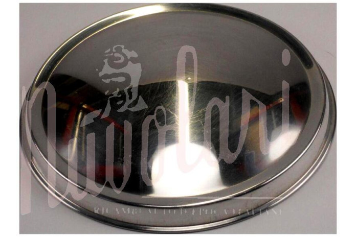 COPPA RUOTA INOX BORDO BASSO