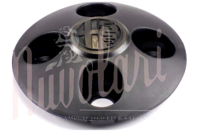 COPPETTA RUOTA IN PLASTICA NERA D/16