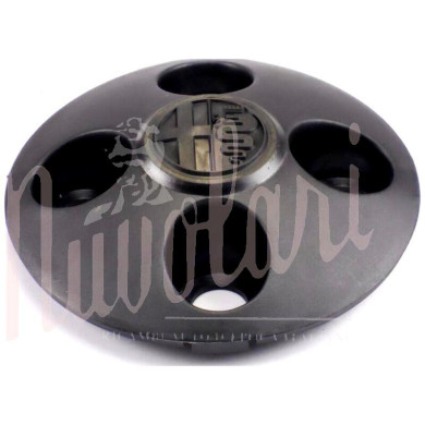 COPPETTA RUOTA IN PLASTICA NERA D/16