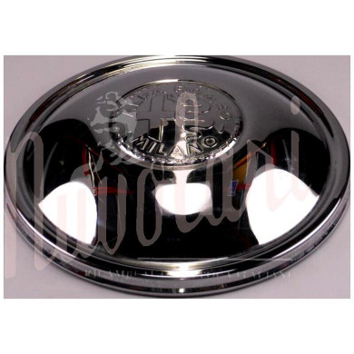 COPPA RUOTA CROMATO BORDO BASSO