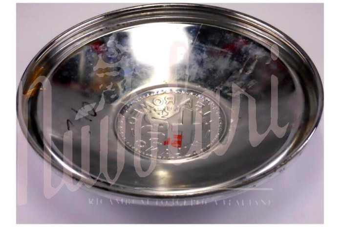 COPPA RUOTA CROMATO BORDO BASSO