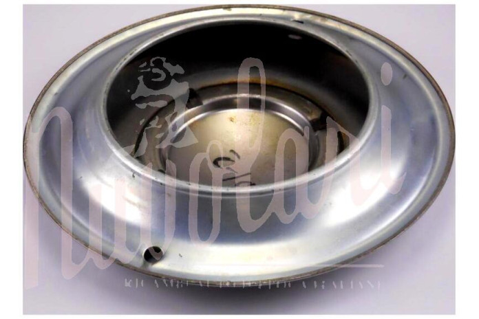 COPPA RUOTA INOX ATTACCO A MOLLA