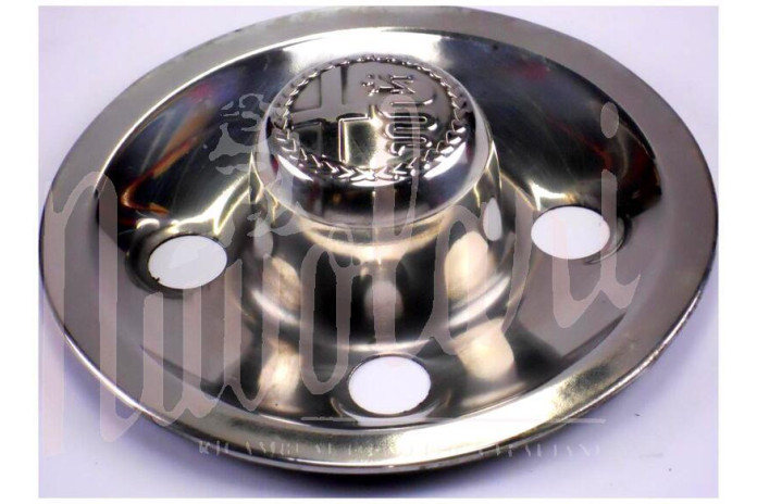 COPPA RUOTA INOX FORATA - WHEEL COVER