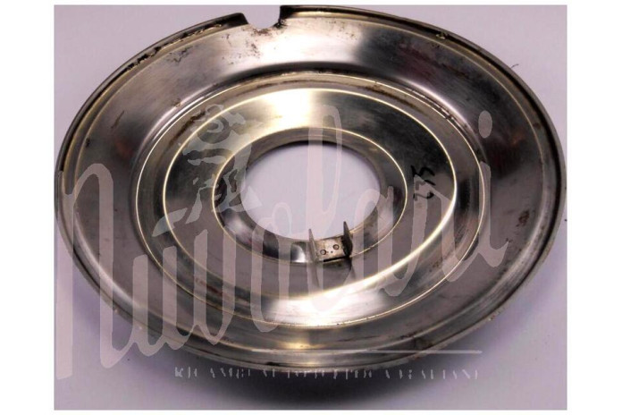 CERCHIO RUOTA INOX FASCIA BIANCA