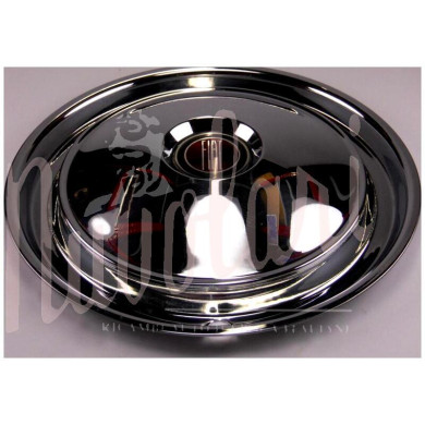 COPPA RUOTA CROMATA NUOVA ORIGINALE