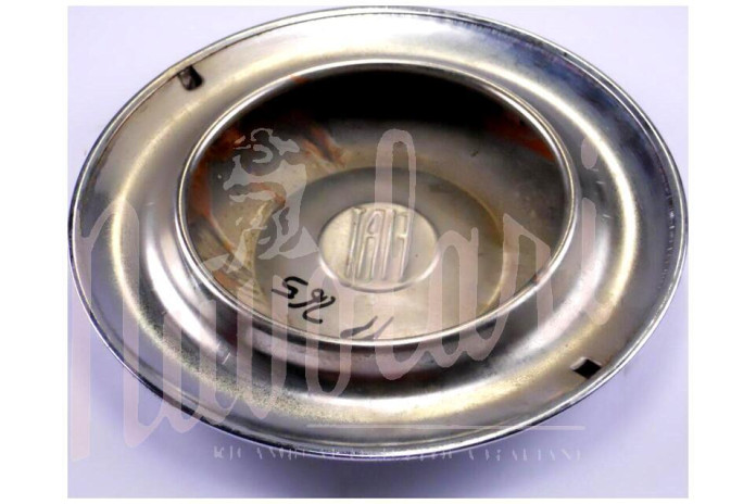 COPPA RUOTA CROMATA BORDO BASSA