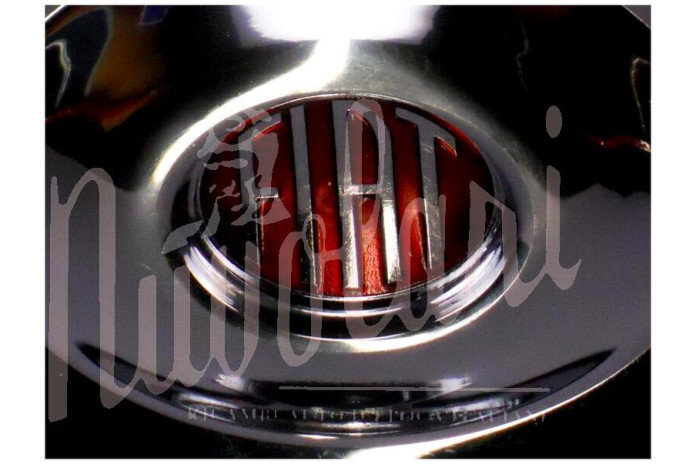 COPPA RUOTA CROMATA PER FIAT 1100 - 103 E  TV 