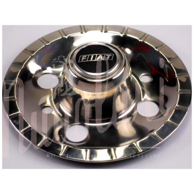 COPPETTA RUOTA INOX CANE PER FIAT 131 MIRAFIORI 1600 