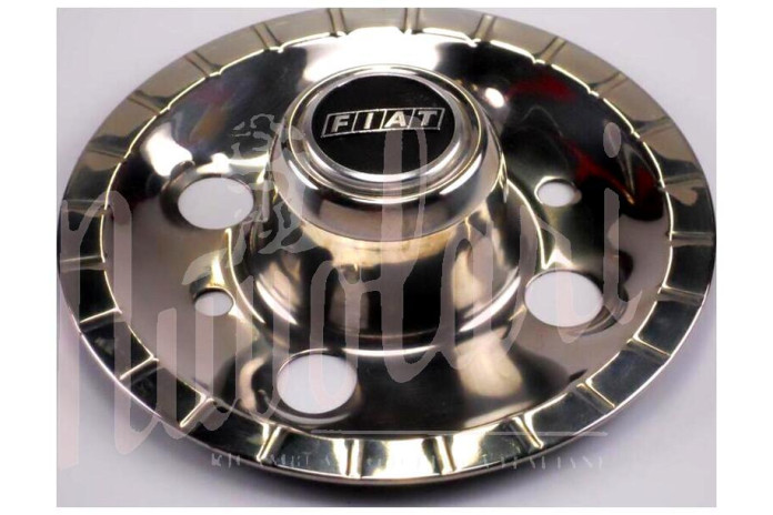 COPPETTA RUOTA INOX CANE SOTTO VITI