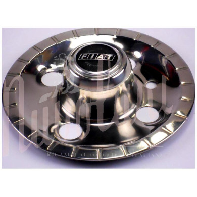 COPPETTA RUOTA INOX CANE PER FIAT 127 900 