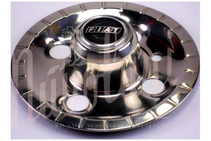 COPPETTA RUOTA INOX CANE SOTTO VITI