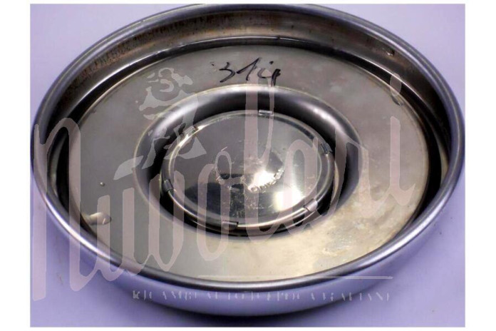 COPPETTA RUOTA INOX