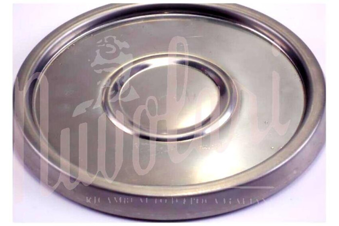 COPPETTA RUOTA INOX PIATTA
