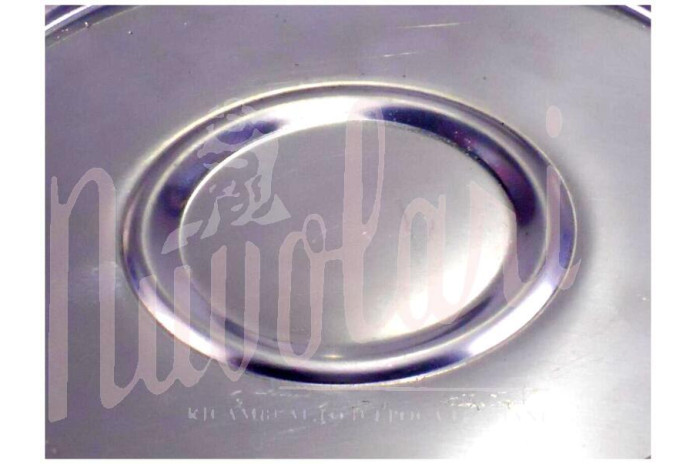 COPPETTA RUOTA INOX PIATTA