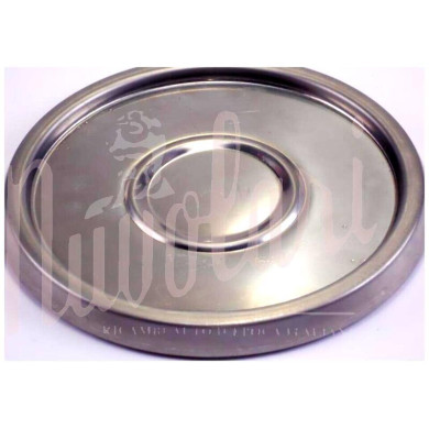 COPPETTA RUOTA INOX PIATTA OTTIMA