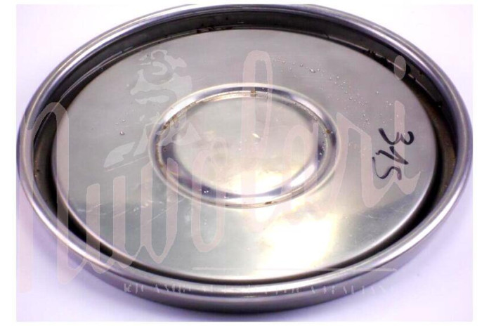 COPPETTA RUOTA INOX PIATTA OTTIMA