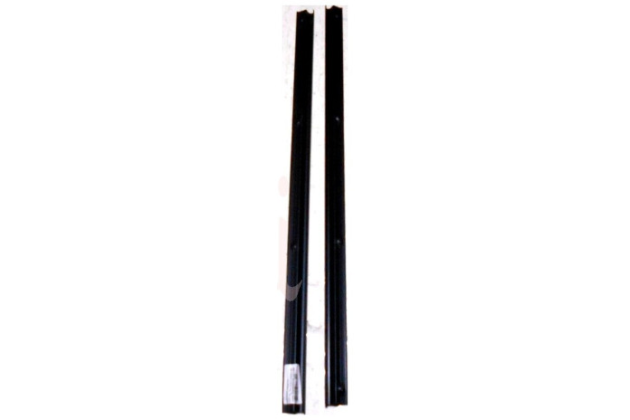 COPPIA BATTICALCAGNO RITEGNO GUARNIZIONE (ALLUMINIO NERO)