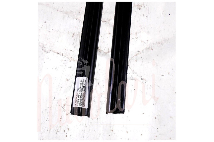 COPPIA BATTICALCAGNO RITEGNO GUARNIZIONE (ALLUMINIO NERO)