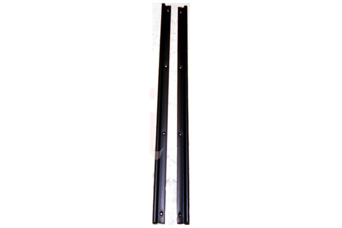 COPPIA BATTICALCAGNO RITEGNO GUARNIZIONE (ALLUMINIO NERO)