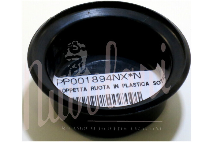 COPPETTA RUOTA IN PLASTICA SOTTO VITI