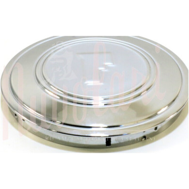 COPPA RUOTA CROMATA CERCHIO A RAGGI